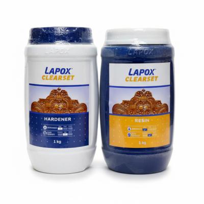 Lapox Clearset Epoxy Resin & Hardener